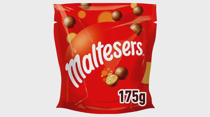 Bolitas chocolate con leche malteada Maltesers 175 g