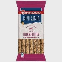 Παπαδοπούλου Κριτσίνια Πολύσπορα 185gr