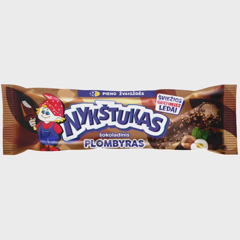 Šokoladinis plombyras NYKŠTUKAS, 80 ml / 63 g