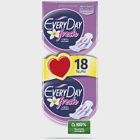 Everyday Σερβιέτες Fresh Ultra Plus Maxi Night 18τεμ