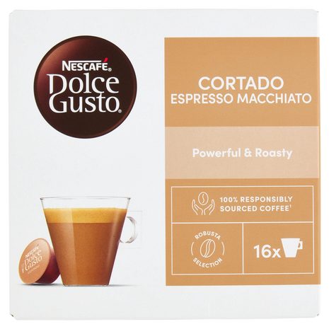 Café Capsules Espresso Macchiato Cortado Compatible Dolce Gusto NESCAFE DOLCE GUSTO