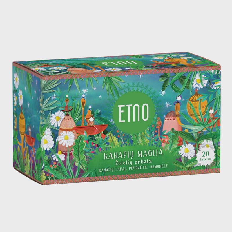 Žolelių arbata ETNO KANAPIŲ MAGIJA, 30 g