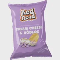 Cream Cheese& Rödlök Chips
