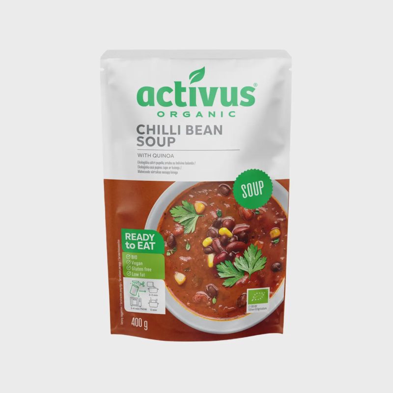 Ekol. aštri veg. pupel. sriuba ACTIVUS, 400 g