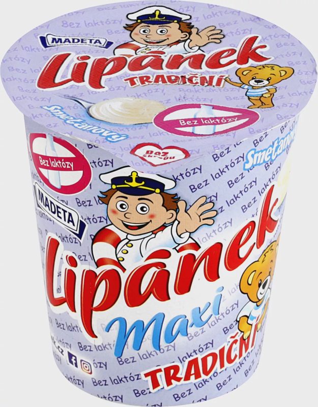 MADETA LIPÁNEK MAXI SMOT. BEZLAKT. 130G