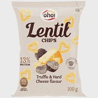 Oho Chips Με Φακή Τρούφα & Τυρί 100gr