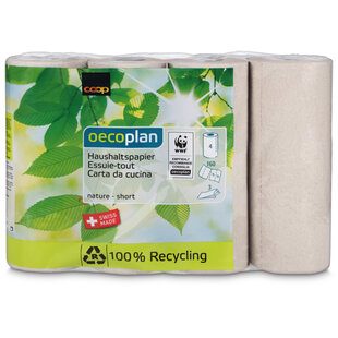 Oecoplan Haushaltspapier nature short 4R