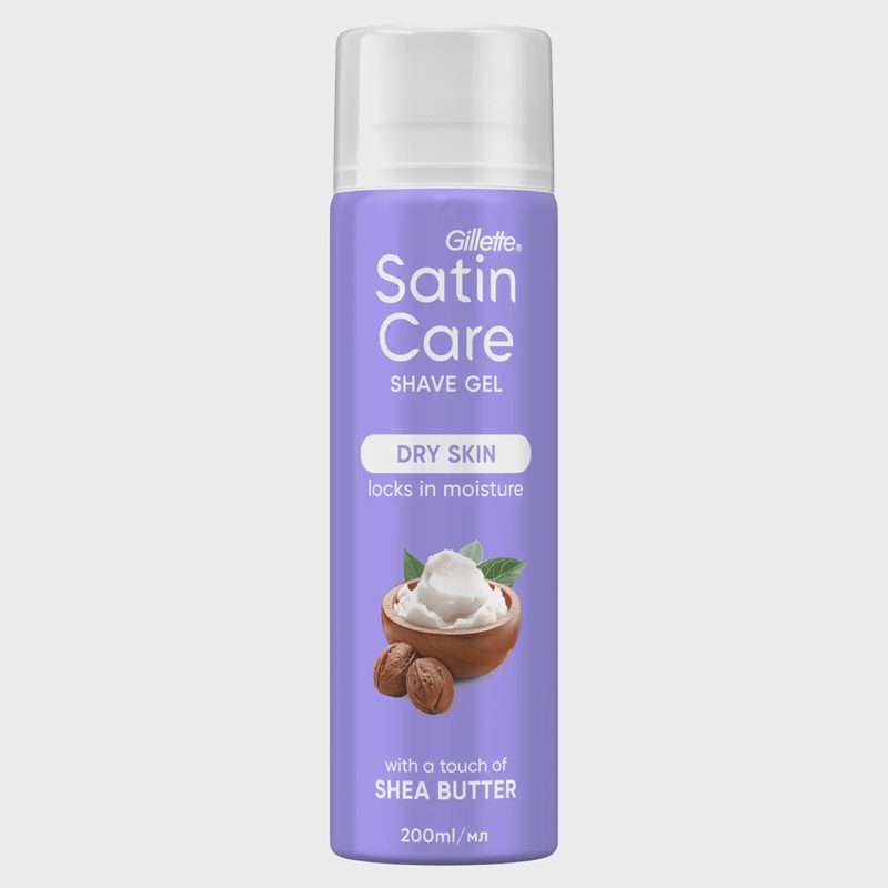 Skutimosi gelis SATIN CARE DRY SKIN, 200ml