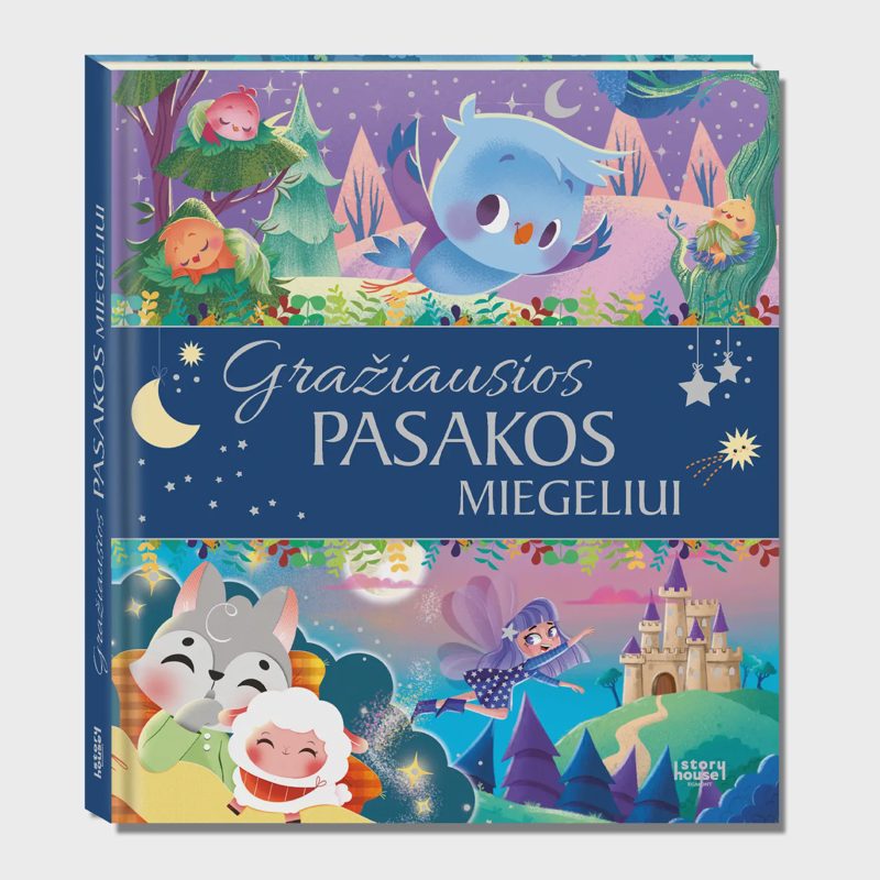 Knyga DISNEY. GRAŽIAUS. PASAK. MIEGELIUI