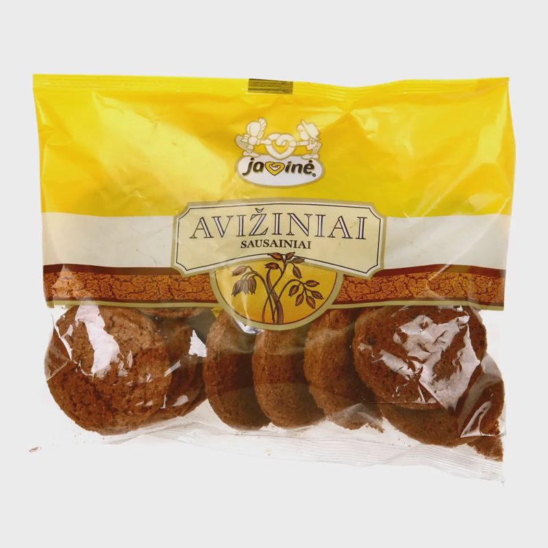 Avižiniai sausainiai JAVINĖ, 200 g