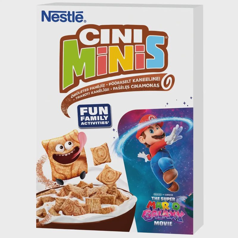 Cinam. sk. dribsniai NESTLE CINI MINIS, 375 g