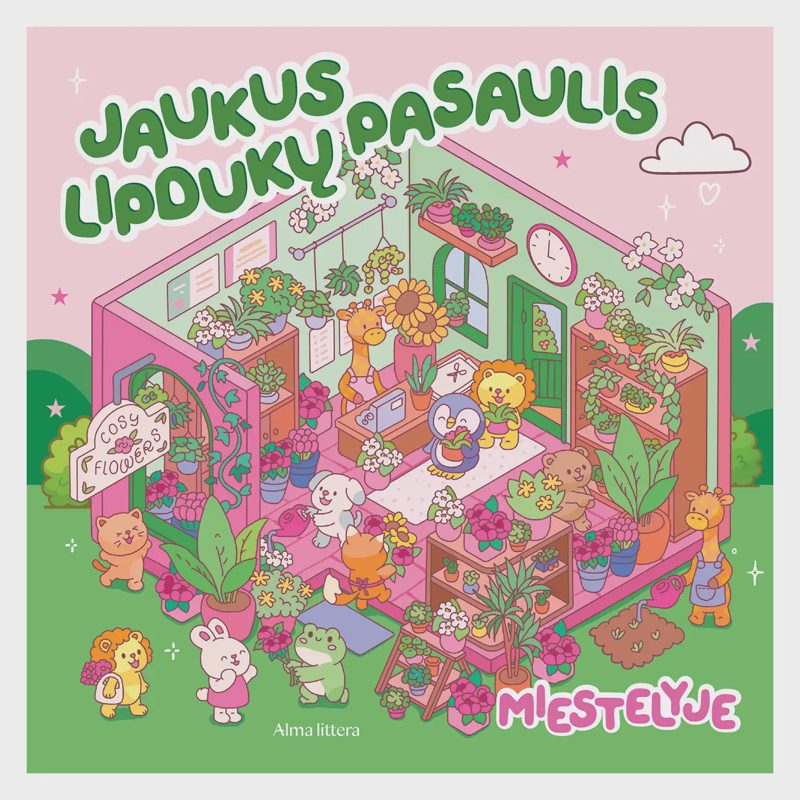Knyga JAUKUS LIPDUKŲ PASAULIS