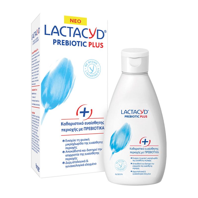 Lactacyd Prebiotic Plus Υγρό Ευαίσθητης Περιοχής 200ml