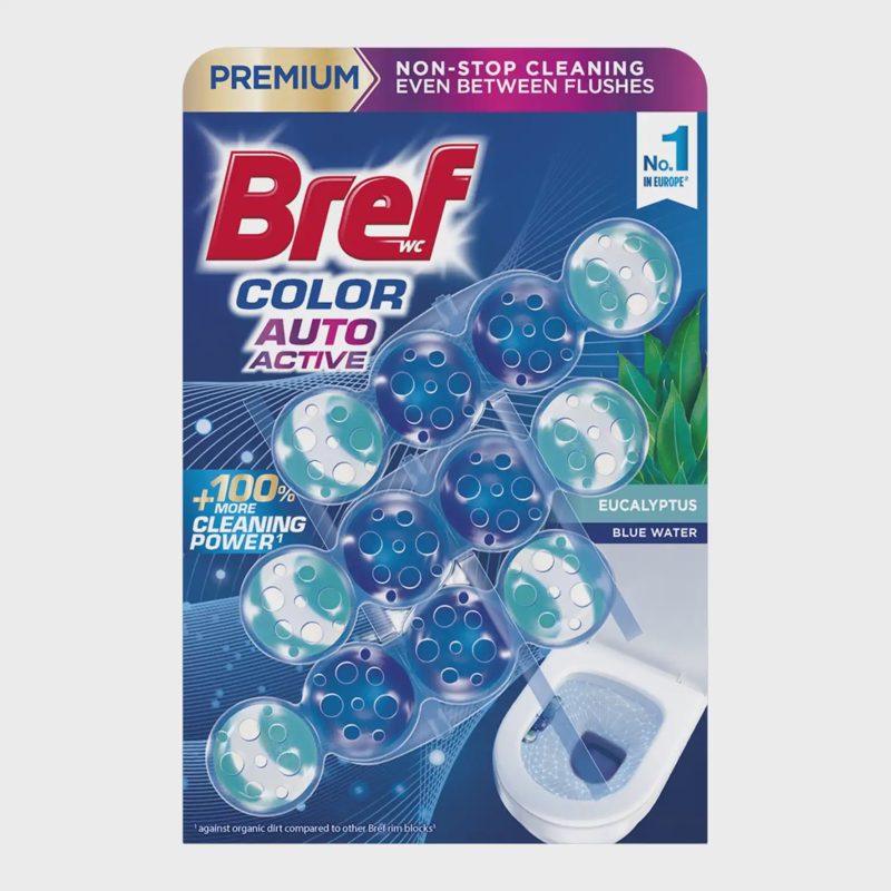 WC val.-gaiv. BREF COLOR AC. EUC. 3 x 50 g