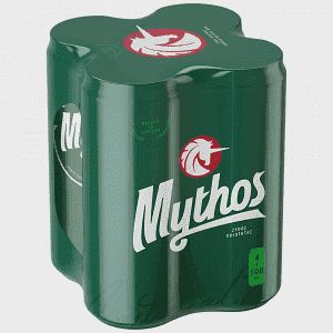 Mythos Μπίρα 500ml 4τεμ