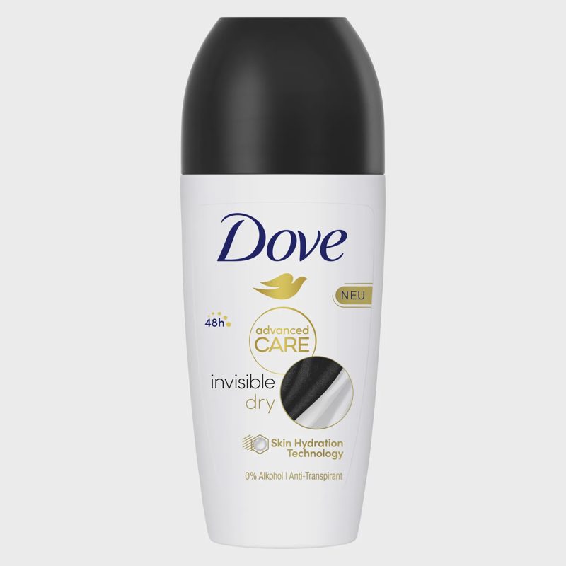 Mot.rut.dezodorantas DOVE INVISIBLE DRY,50ml