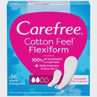 Carefree Flexiform Σερβιετάκια 56τεμ