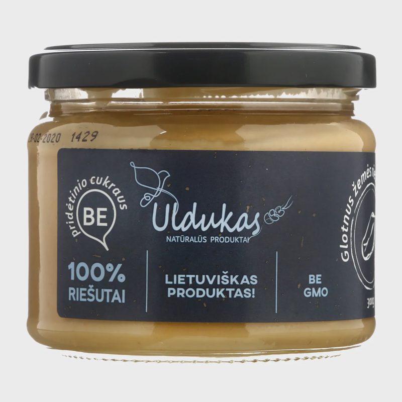 Švelnus žemės riešutų kremas ULDUKAS, 300 g