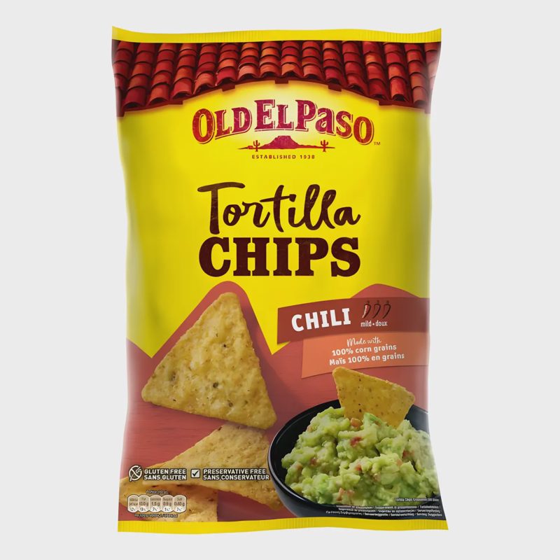 Traškučiai su aitr. papr. OLD EL PASO, 185 g