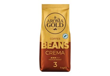 Kavos pupelės AROMA GOLD CREMA, 1 kg
