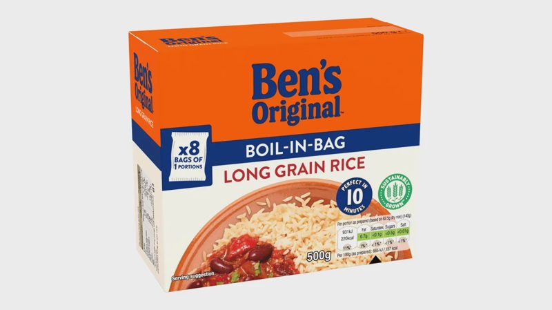 Ben's Original Boil in the Bag Long Grain Rice (500 g)Open Product Description