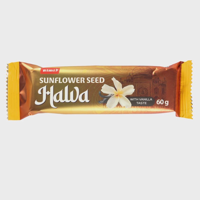 Saulėgrąžų chalva RIMI, vanilės skonio, 60 g