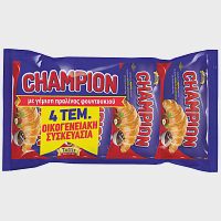 Champion Κρουασάν Με Γέμιση Πραλίνα 70gr 4τεμ