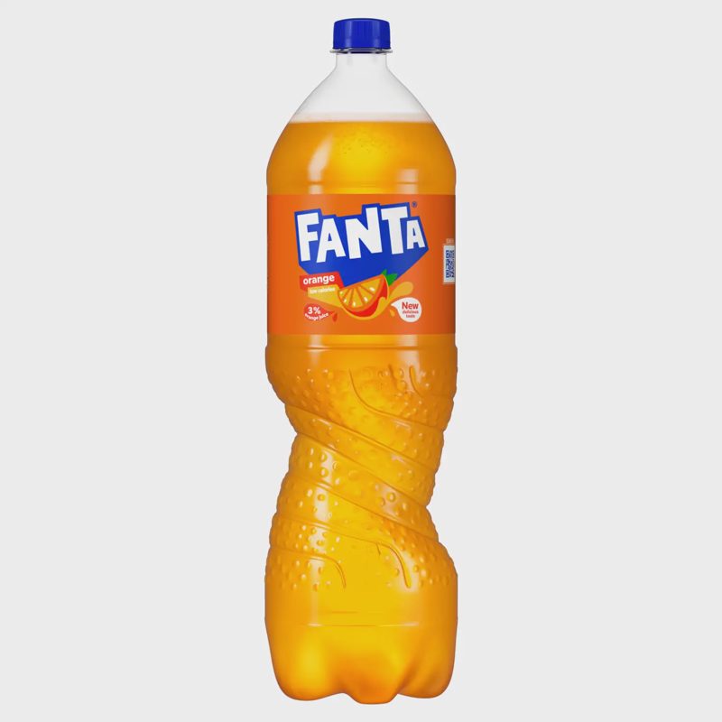 Gazuotas gerimas FANTA, 2l
