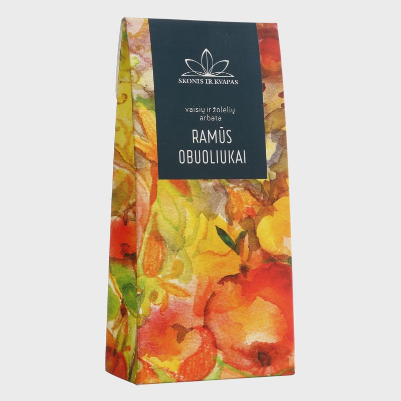 Vaisių, žolelių arbata RAMŪS OBUOLIUKAI, 55 g