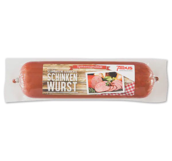 ALBUS Delikatess Schinkenwurst