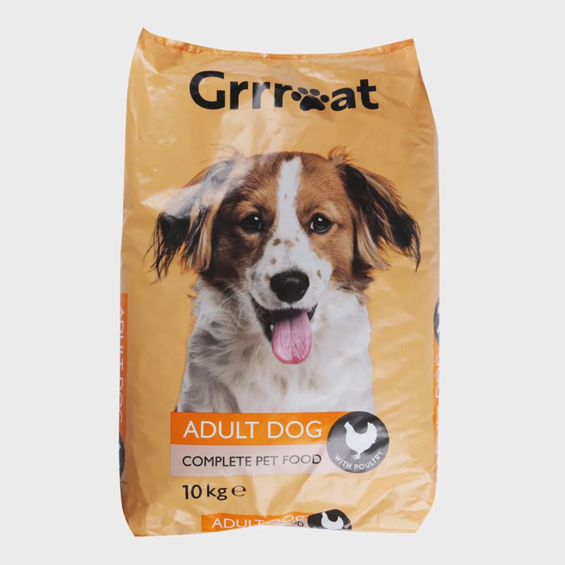 Šunų maistas GRRREAT su paukštiena, 10 kg