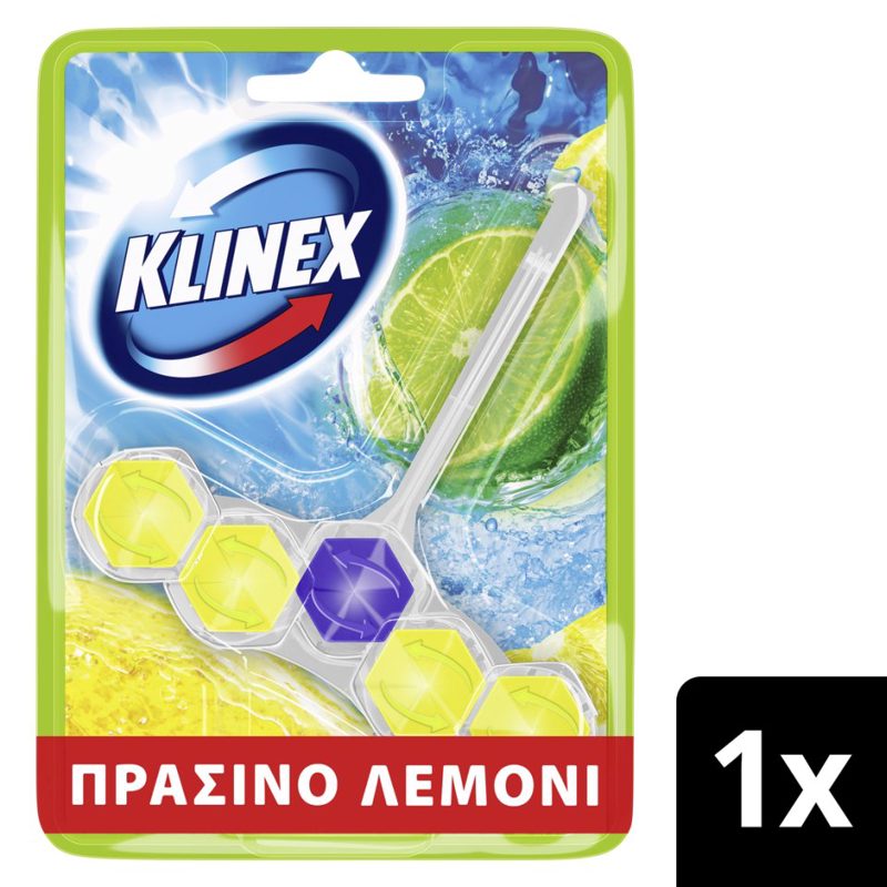 Klinex WC Block Πράσινο Λεμόνι 50gr