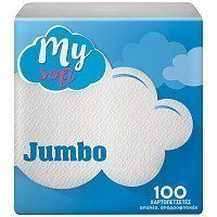 My Soft Jumbo Χαρτοπετσέτες 100Φύλλα 0,175kg