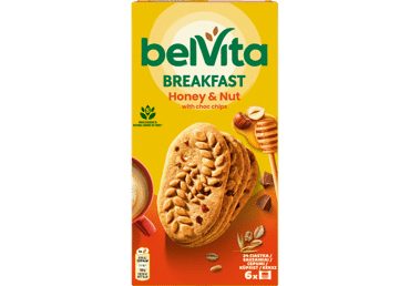 Kakav. sausainiai su šok. gab. BELVITA, 300 g