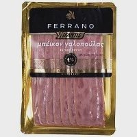 Υφαντής Ferrano Μπέικον Γαλοπούλας Σε Φέτες 4% Λιπαρά 120gr