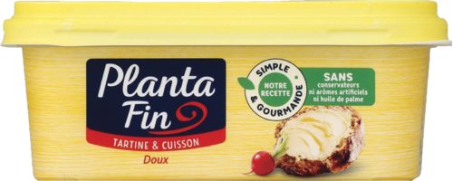 "Planta Fin" sans huile de palme tartine & cuisson doux