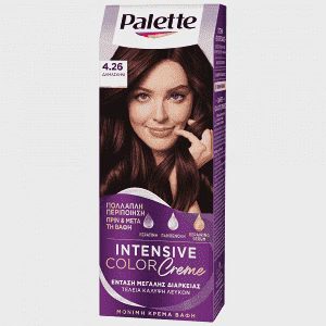 Palette Κρέμα Βαφή Μαλλιών Ν4.26 Δαμασκηνί