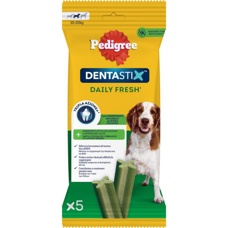 Pedigree Dentastix Fresh Medium 10-25kg 128gr
