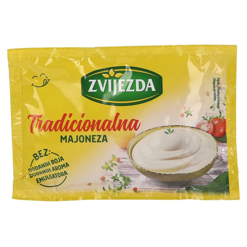 MAJONEZA TRADICIONALNA, ZVIJEZDA, 85G