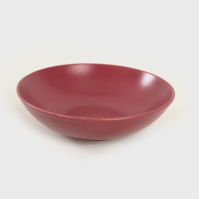 Sriubos lėkštė KERAMIKA, raudona, 22 cm