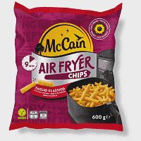Mc Cain Πατάτες Airfryer Chips Κατεψυγμένες 600gr