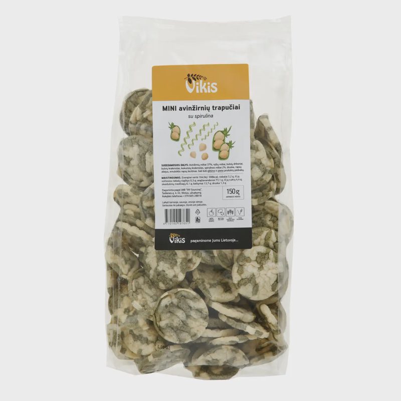 Maži avinž. trapučiai su spirul. VIKIS, 150 g