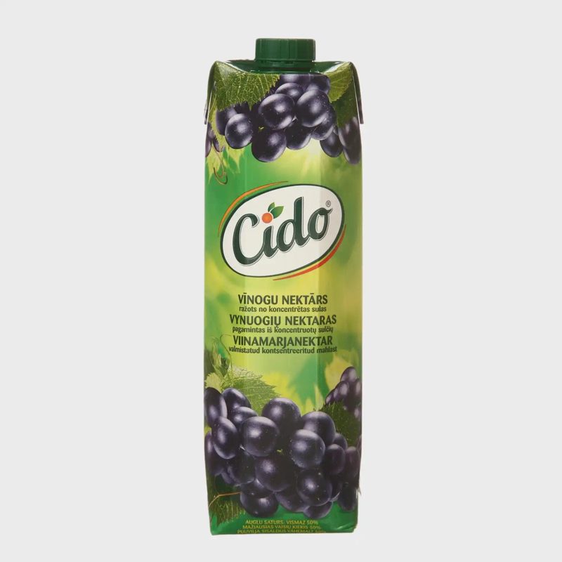 Vynuogių nektaras CIDO, 1 l