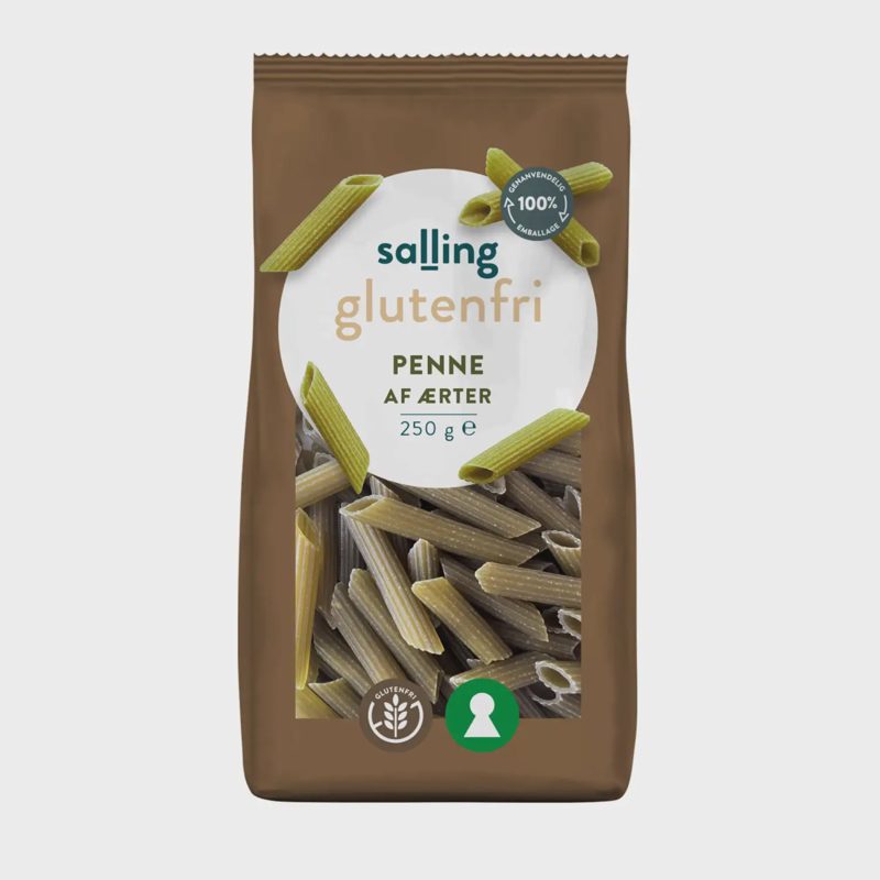 Žirnel. makar. PENNE SALLING GLUTENFRI, 250 g