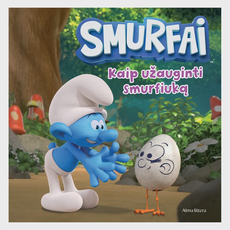 Knyga SMURFAI. KAIP UŽAUGINTI SMURFIUKĄ